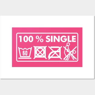 single 100% Posters and Art